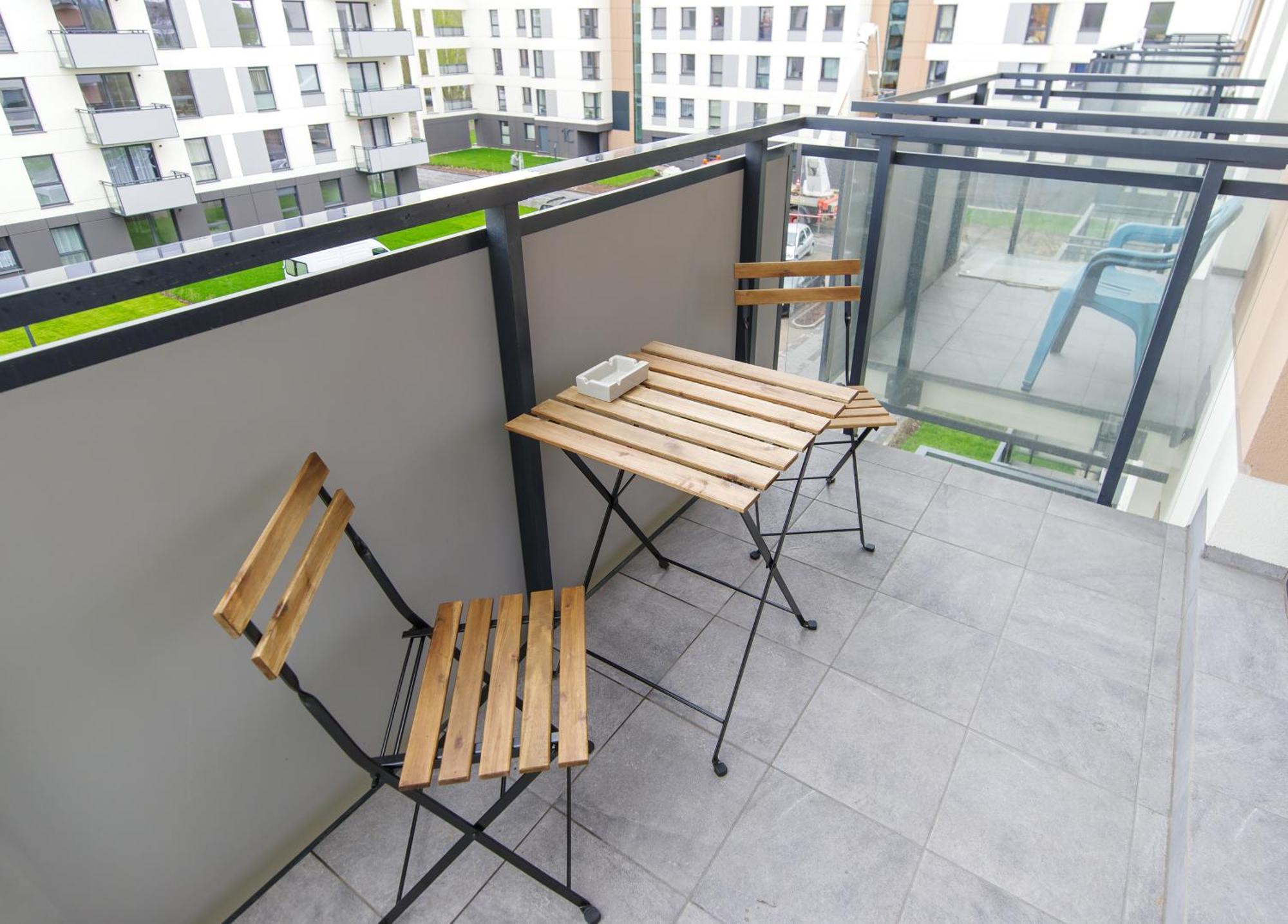 Sea And City Apartments With Balcony By Rentujemy Gdańsk Kültér fotó